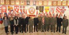 15 January 2019  The members of the Security Services Control Committee and the Defence and Internal Affairs Committee in visit to Land Army Command